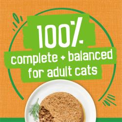 100% complete + balanced for adult cats