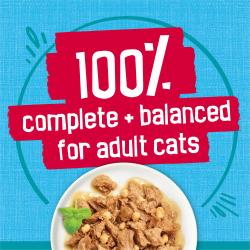100% complete and balanced for adult cats