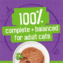100% complete and balanced for adult cats