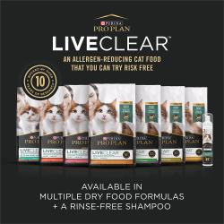 Available in multiple dry food formulas and a rinse-free shampoo