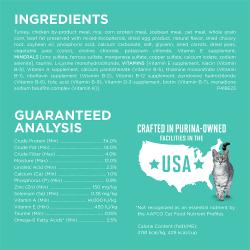 Ingredients and guaranteed analysis