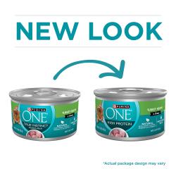Purina ONE Natural, High Protein Cat Food, Turkey Recipe in Gravy