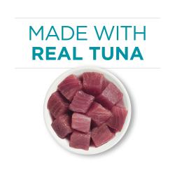 This high quality cat food is made with real tuna is natural with added vitamins, minerals and nutrients