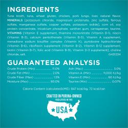 Purina ONE Natural, High Protein Cat Food, Tuna Recipe in Sauce