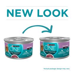 Purina ONE Natural, High Protein Cat Food, Tuna Recipe in Sauce