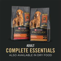 Two bags of Purina Pro Plan Complete Essentials dry dog food