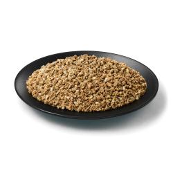 Purina Pro Plan Sensitive Skin and Stomach lamb and oat meal wet dog food in a dish