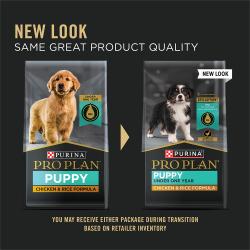 Purina Pro Plan Puppy Nuevo empaque, la misma gran calidad