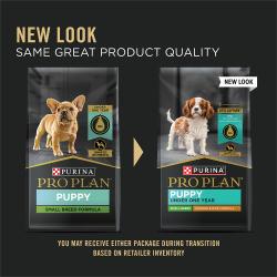 Purina Pro Plan Small Breed Puppy New Packaging Same Great Quality