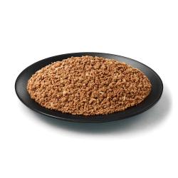 Purina Pro Plan Complete Essentials adult 7 plus chicken and rice senior wet dog food in a dish