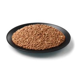 Purina Pro Plan puppy classic chicken and rice wet dog food in a dish