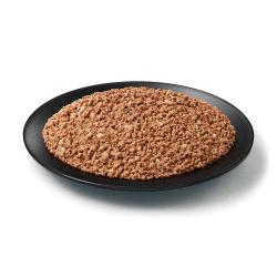 Purina Pro Plan Sport high protein beef and rice wet puppy food in a dish