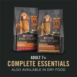 Two bags of Purina Pro Plan Complete Essentials senior dry dog food