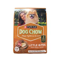Purina Dog Chow Little Bites para Perros Pequeños frente del paquete