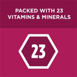 packed with 23 vitamins and minerals
