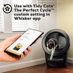 Use with Tidy Cats, the perfect cycle, custom setting in Whisker app