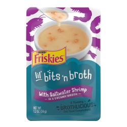 Friskies Bits n Broth Topping de Alimento para Gatos Sabor Camarón en Sobre