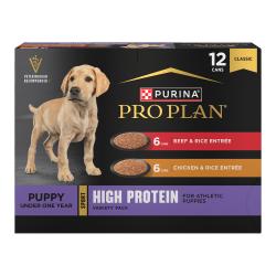 Pro Plan Sport High Protein Wet Puppy Food Variety Pack Purina