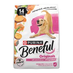 Bag of Purina Beneful Originals with Natural Salmon dry dog food