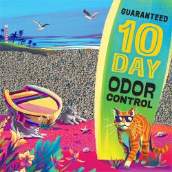 Tidy Cats Bahama Sunset has guaranteed 10 day odor control
