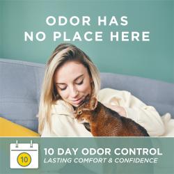 Tidy Cats Free & Clean is unscented and unsurpassed odor control with clumping clay and activated charcoa