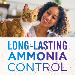 Tidy Cats Tidy Care Alert has long-lasting ammonia control.