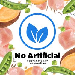 no artificial colors, flavors, preservative