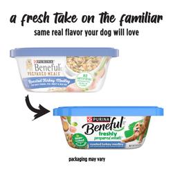 Beneful Freshly Prepared Meals Roasted Turkey Wet Dog Food new look