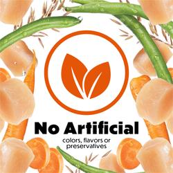 no artificial colors, flavors, preservative