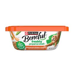 Beneful Comidas recién preparadas pollo cocido a fuego lento alimento húmedo para perros