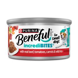 Beneful IncrediBites Small Breed Wet Dog Food with Real Beef in Gravy