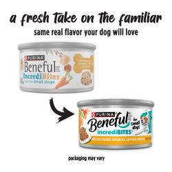 Beneful IncrediBites Small Breed Wet Dog Food with Real Chicken in Gravy new look