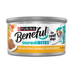 Beneful IncrediBites Small Breed Wet Dog Food with Real Chicken in Gravy