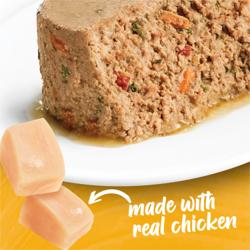 hecho con pollo real