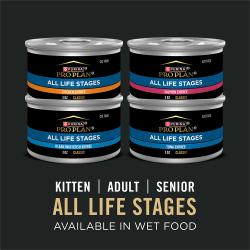 Purina Pro Plan All Life Stages also comes in wet food formulas
