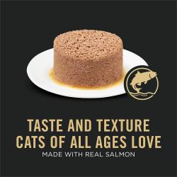 Purina Pro Plan All Life Stages Chicken Pate wet cat food is made with real salmon