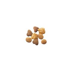 Purina Pro Plan Complete Essentials shredded blend chicken and rice dry kitten food kibble.