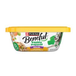 beneful freshly prepared blends with chicken carrots peas pouch