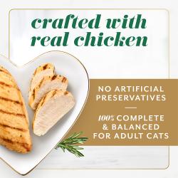 Fancy Feast Real Chicken - No Artificial Preservatives -Complete and Balanced for Adult Cats