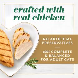 Fancy Feast Real Chicken - No Artificial Preservatives -Complete and Balanced for Adult Cats