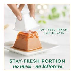Stay-Fresh Portion - No Mess - No Leftovers - Just Peel, Pinch, Flip & Plate