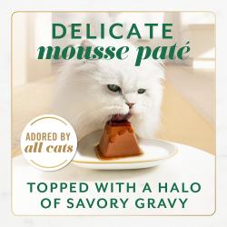 Delicate Mousse Pate - Topped with a Halo of Savory Gravy