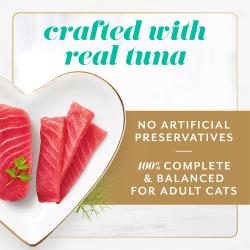 Fancy Feast with Real Tuna - No Artificial Preservatives - Complete and Balanced for Adult Cats