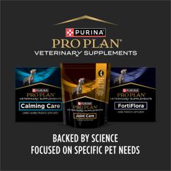 Pro Plan Veterinary Supplements FortiFlora suplemento de salud canina está respaldado por la ciencia.