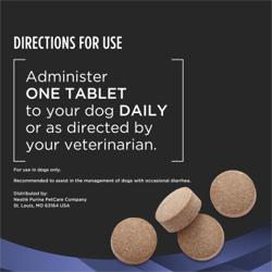 Instrucciones de uso de Pro Plan Veterinary Supplements FortiFlora Canine Health Supplement. Consulte a su veterinario para obtener más información.