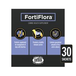 Pro Plan Veterinary Supplements FortiFlora Canine Health Supplement promotes a healthy immune system.