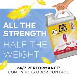 All the strength, half the weight. 24/7 Performance continuous odor control