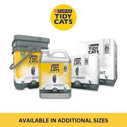 Tidy Cats LightWeight 4-in-1 is available in additional sizes