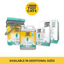 Tidy Cats LightWeight Free & Clean is available in additional sizes