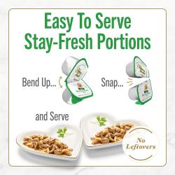 easy to serve stay-fresh portions
